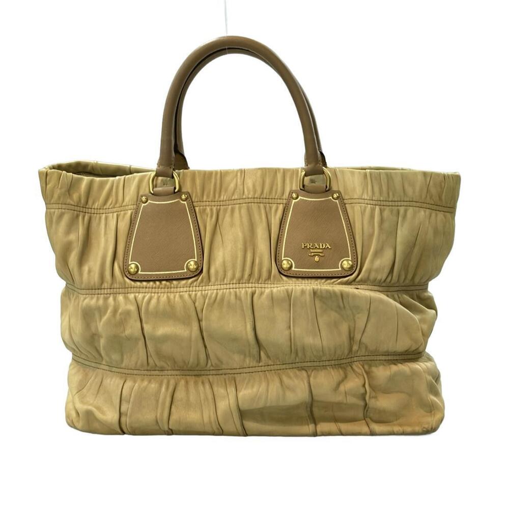 Prada Handbag Bag Gathered Tote - Picture 2 of 6